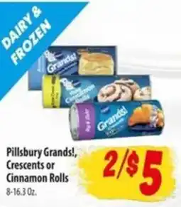 Food Giant Pillsbury Grand's, Crescents or Cinnamon Rolls offer