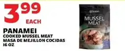 Sedano's Panamei cooked mussel meat offer