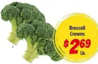 Food Giant Broccoli Crowns offer