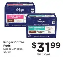 Kroger Kroger coffee pods offer
