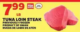Sedano's Tuna Loin Steak offer