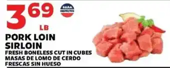 Sedano's Pork Loin Sirloin offer