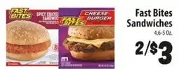 Food Giant Fast Bites Sandwiches offer