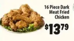Food Giant 16 Piece Dark Meat Fried Chicken offer