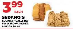Sedano's Sedano's cookies - galletas offer
