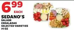 Sedano's Sedano's salads offer
