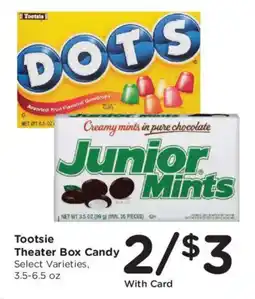 Kroger Tootsie Theater Box Candy offer