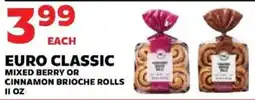 Sedano's Euro classic brioche rolls offer