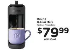 Kroger Keurig K-Mini Mate offer