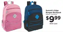Kroger Summit's Edge Bungee Backpack offer