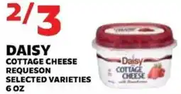 Sedano's Daisy cottage cheese offer