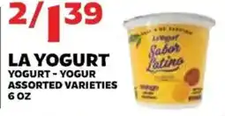 Sedano's La yogurt yogurt offer