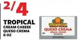 Sedano's Tropical queso crema offer