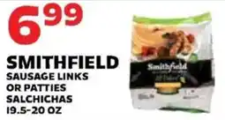 Sedano's Smithfield sausage links or patties offer