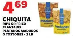 Sedano's Chiquita ripe or fried plantains offer