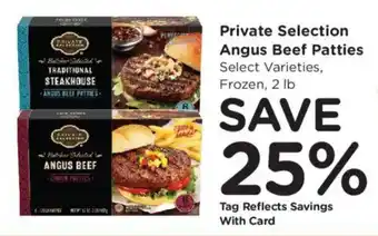 Kroger Private Selection Angus Beef Patties offer
