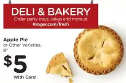 Kroger Kroger apple pie offer