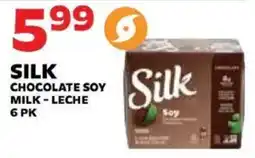 Sedano's Silk chocolate soy milk offer