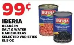 Sedano's Iberia beans in salt & water offer