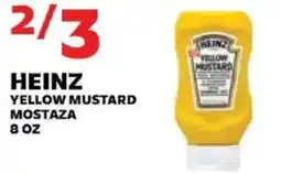 Sedano's Heinz yellow mustard offer