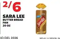 Sedano's Sara Lee butter bread pan offer
