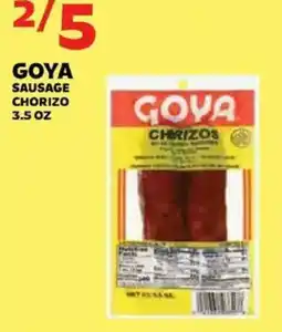 Sedano's Goya sausage chorizo offer