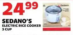 Sedano's Sedano's electric rice cooker offer