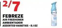 Sedano's Febreze air freshener offer
