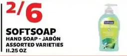 Sedano's Softsoap hand soap offer