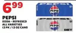 Sedano's Pepsi soda - refresco offer