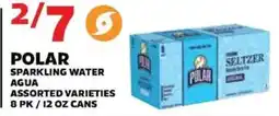 Sedano's Polar sparkling water offer