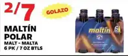 Sedano's Maltín Polar offer