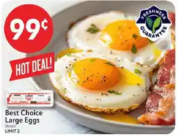 Homeland Market Best Choice Large Eggs offer