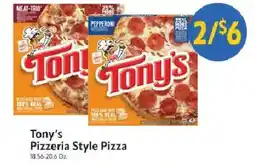 Homeland Market Tony's Pizzeria Style Pizza offer