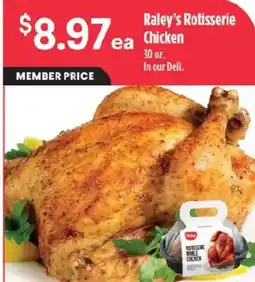 Raley's Raley's Rotisserie Chicken offer