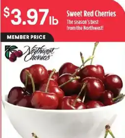 Raley's Northwest Cherries Sweet Red Cherries offer