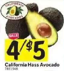 Stop&Shop California Hass Avocado offer