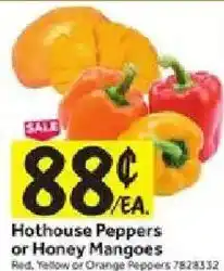Stop&Shop Hothouse Peppers or Honey Mangoes offer