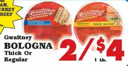 Foodland Gwaltney bologna offer