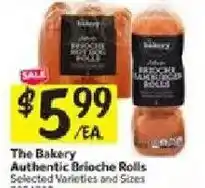 Stop&Shop The Bakery Authentic Brioche Rolls offer