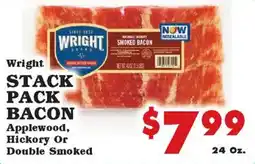Foodland Wright stack pack bacon offer
