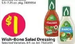 Stop&Shop Wish-Bone Salad Dressing offer