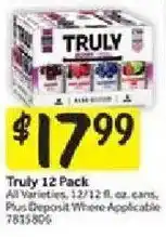 Stop&Shop Truly 12 Pack offer
