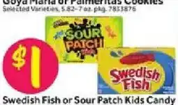 Stop&Shop Swedish Fish or Sour Patch Kids Candy offer
