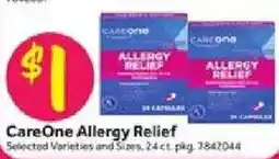 Stop&Shop CareOne Allergy Relief offer