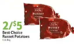Homeland Market Best Choice Russet Potatoes offer