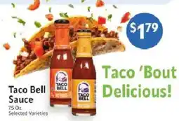 Homeland Market Taco Bell Sauce offer