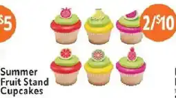 Homeland Market Summer Fruit Stand Cupcakes offer