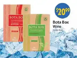 Homeland Market Bota Box Wine offer