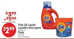 Homeland Market Tide 2X Liquid Detergent offer